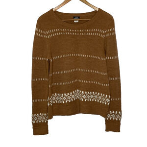 J. Crew Factory Brown Crew Neck Sweater